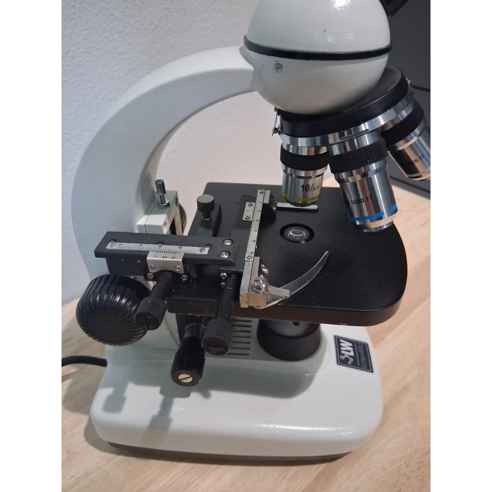 LW Scientific Observer Series Microscope - 4 Lenses Up To 100x
